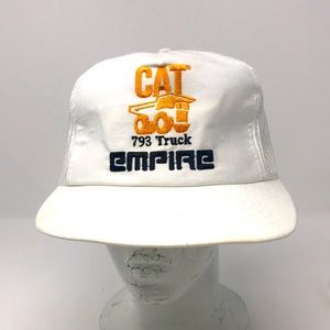 - VTG CAT SnapBack Made in USA Caterpillar